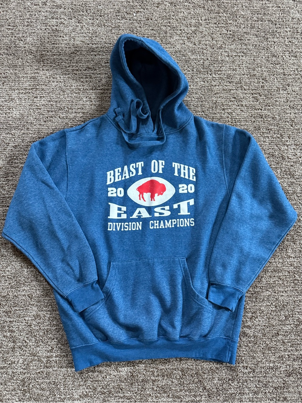 Beast of the East Blue Pullover Hoodie